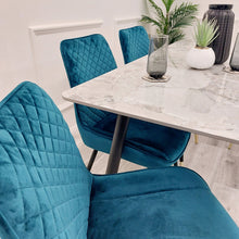 Load image into Gallery viewer, Luna Velvet Dining Chair - ALL COLOURS