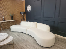 Load image into Gallery viewer, **PROMO** Miami Curved Cinema Boucle Sofa