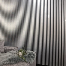 Load image into Gallery viewer, WPC Wall Panels - Wood Effect Slatted Wall Panels - 235cm x 15cm (14 pack)