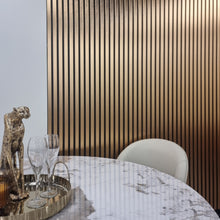 Load image into Gallery viewer, WPC Wall Panels - Wood Effect Slatted Wall Panels - 235cm x 15cm (14 pack)