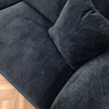 Load image into Gallery viewer, ALUXO® Lenox Sofa Range in Aegean Blue Velvet