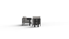 Load image into Gallery viewer, ALUXO® Andros Outdoor Lounge Set - Onyx - 5 Seater