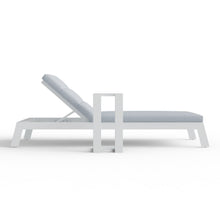 Load image into Gallery viewer, ALUXO® Dasia Outdoor Sun Lounger - White