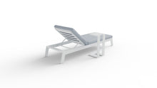 Load image into Gallery viewer, ALUXO® Dasia Outdoor Sun Lounger - White