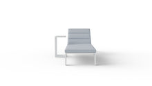 Load image into Gallery viewer, ALUXO® Dasia Outdoor Sun Lounger - White