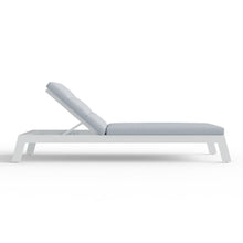 Load image into Gallery viewer, ALUXO® Dasia Outdoor Sun Lounger - White