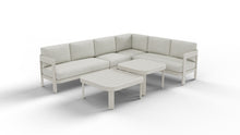 Load image into Gallery viewer, ALUXO® Sofia Outdoor Range - 8 Seater Corner Lounge Set