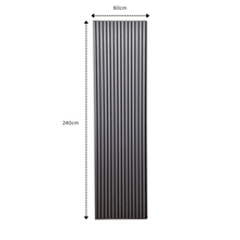 Load image into Gallery viewer, *Single Faced Acoustic STANDARD SLAT Wall Panels - 1 sided Wood Veneer - 240cm x 60cm (2 pcs)