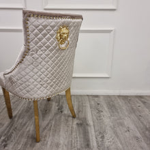 Load image into Gallery viewer, Bentley Gold Dining Chair