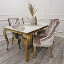 Load image into Gallery viewer, Bentley Gold Dining Chair