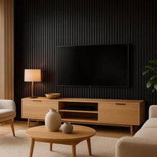 Load image into Gallery viewer, Colour Slat Wall Panels - 240cm x 32cm (2 pack)