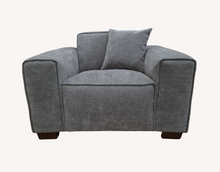Load image into Gallery viewer, Aluxo Dakota Sofa Range in Charcoal Boucle