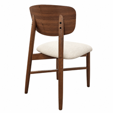 Load image into Gallery viewer, ALUXO® Elegantia Walnut Dining Chair