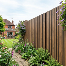 Load image into Gallery viewer, Composite Exterior Slat Wall Cladding – Waterproof, UV‑Resistant - Wide Slat