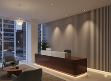 Load image into Gallery viewer, Colour Slat Wall Panels - 240cm x 32cm (2 pack)