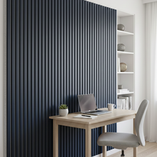 Load image into Gallery viewer, Colour Slat Wall Panels - 240cm x 32cm (2 pack)