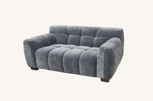 Load image into Gallery viewer, Aluxo Harlem Sofa Range in Steel Velvet