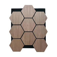 Load image into Gallery viewer, **PROMO** Hexagon Wood Acoustic Wall Panels