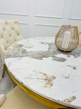 Load image into Gallery viewer, Louis Gold Dining Table
