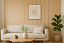 Load image into Gallery viewer, WPC Wall Panels - Wood Effect Flat Wall Panels - 235cm x 40cm (5 pack)