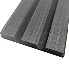 Load image into Gallery viewer, *Single Faced Acoustic STANDARD SLAT Wall Panels - 1 sided Wood Veneer - 240cm x 60cm (2 pcs)