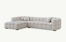 Load image into Gallery viewer, Aluxo Tribeca Corner Group in Oatmeal Boucle Fabric