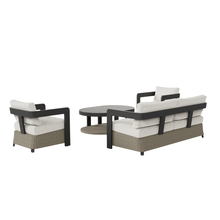 Load image into Gallery viewer, ALUXO® Selene Outdoor Lounge Set - Wicker - 5 Seater