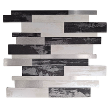 Load image into Gallery viewer, Self Adhesive 3D Mosaic Wall Tiles - Slate - 30cm x 30cm (10 pack)