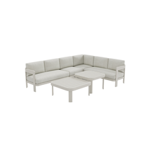 Load image into Gallery viewer, ALUXO® Sofia Outdoor Range - 8 Seater Corner Lounge Set