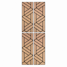 Load image into Gallery viewer, Superlightweight Lattice - Self Adhesive Acoustic Wall Panels- 120cm x 30cm (4 pack)