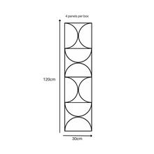 Load image into Gallery viewer, Superlightweight Halo - Self Adhesive Acoustic Wall Panels - 120cm x 30cm (4 pack)