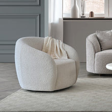 Load image into Gallery viewer, ALUXO® Nolita Boucle Accent Chair