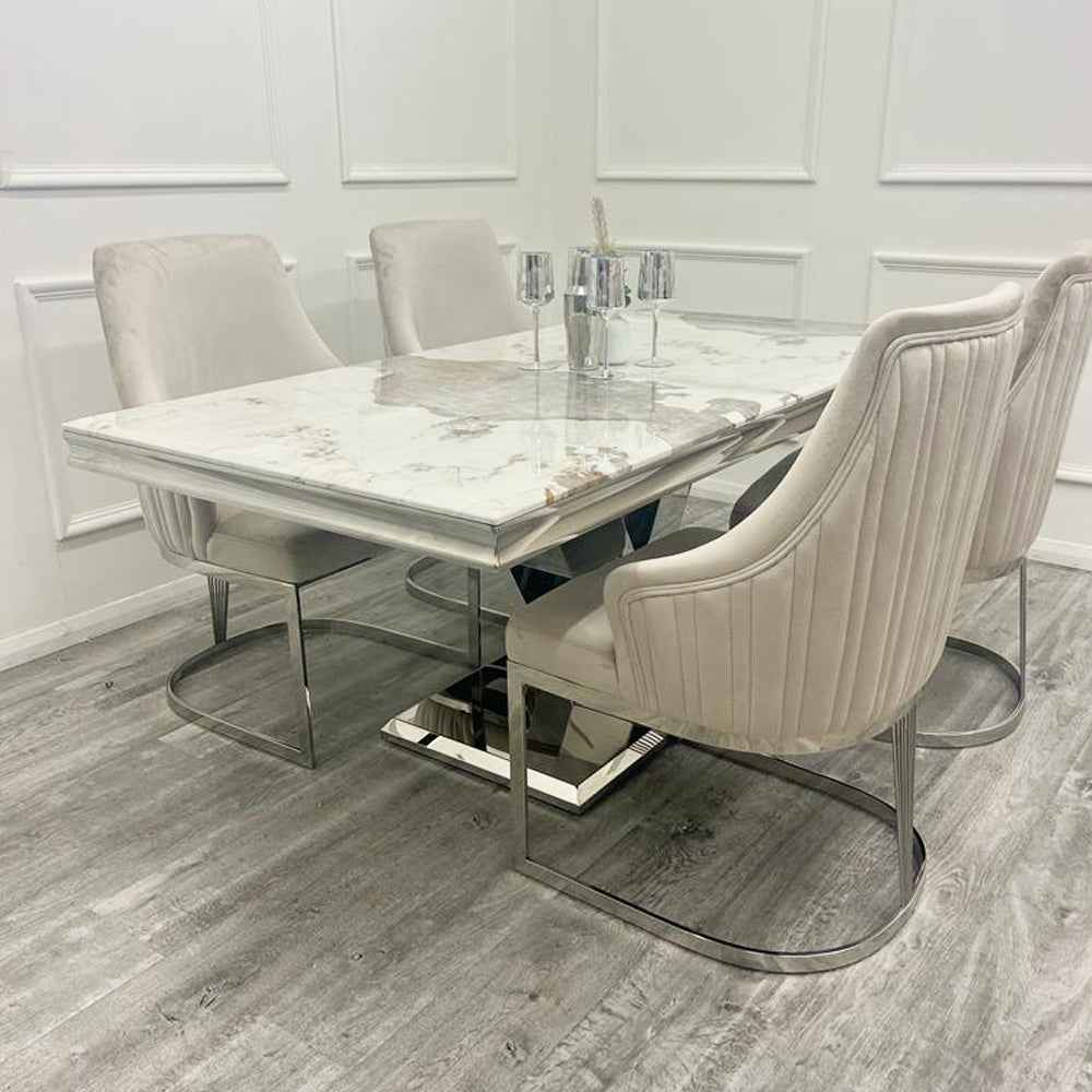 Venice dining table and chairs sale