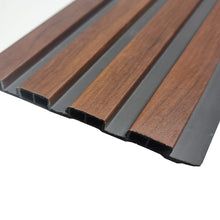 Load image into Gallery viewer, WPC Wall Panels - Wood Effect Slatted Wall Panels - 235cm x 15cm (14 pack)