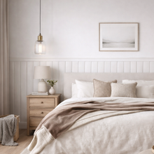 Load image into Gallery viewer, Wainscoting Wall Panel Kit - Wave - 1966mm × 1019mm (Half Wall)