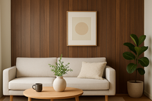 Load image into Gallery viewer, WPC Wall Panels - Wood Effect Flat Wall Panels - 235cm x 40cm (5 pack)