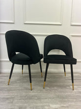 Load image into Gallery viewer, BLACK FRIDAY - Lucien 1.8 Gold Dining Table with 4 Astra Chairs (Any Colour)