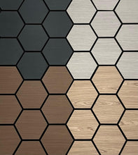 Load image into Gallery viewer, Acoustic Pattern Wall Panels - Hexagon - 70cm x 60cm (5 pack)
