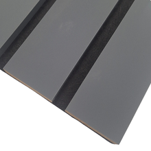 Load image into Gallery viewer, Premium Acoustic Coloured WIDE SLAT Wall Panels - 3 sided -240cm x 30cm (2 pack)
