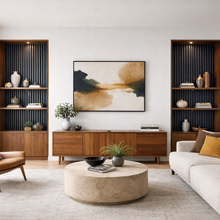 Load image into Gallery viewer, Coloured Acoustic STANDARD SLAT Wall Panels - 3 sided - 240cm x 32cm (2 pack)