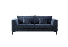 Load image into Gallery viewer, ALUXO® Lenox Sofa Range in Aegean Blue Velvet