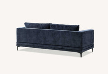 Load image into Gallery viewer, Aluxo Lenox Sofa Range in Aegean Blue Velvet