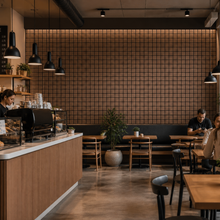 Load image into Gallery viewer, Superlightweight Grid- Self Adhesive Acoustic Wall Panels - 120cm x 30cm (4 pack)