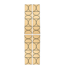 Load image into Gallery viewer, Superlightweight Halo - Self Adhesive Acoustic Wall Panels - 120cm x 30cm (4 pack)