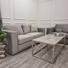 Load image into Gallery viewer, Hudson 3 & 2 Seater Sofa with fixed back cushion