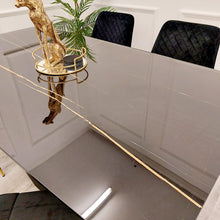 Load image into Gallery viewer, **PROMO** Apollo 1.6 Black Dining Table with Black Sintered Stone