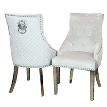 Load image into Gallery viewer, Bentley Chrome Dining Chair