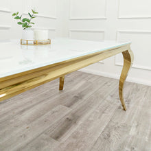 Load image into Gallery viewer, Louis Gold Dining Table
