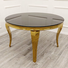 Load image into Gallery viewer, Louis Gold Dining Table