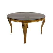 Load image into Gallery viewer, Louis Gold Dining Table